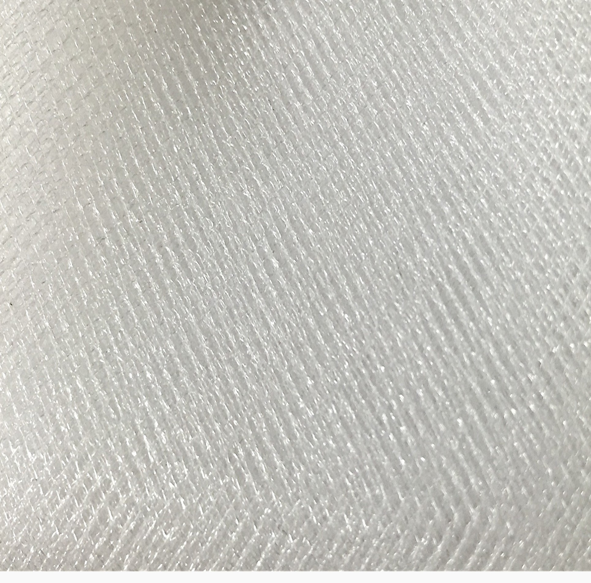 White Color Shimmer Lycra Fabric ~ 54 Wide